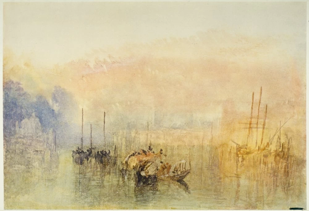 Venezia, ingresso al Canal Grande, 1820 - London, British Museum